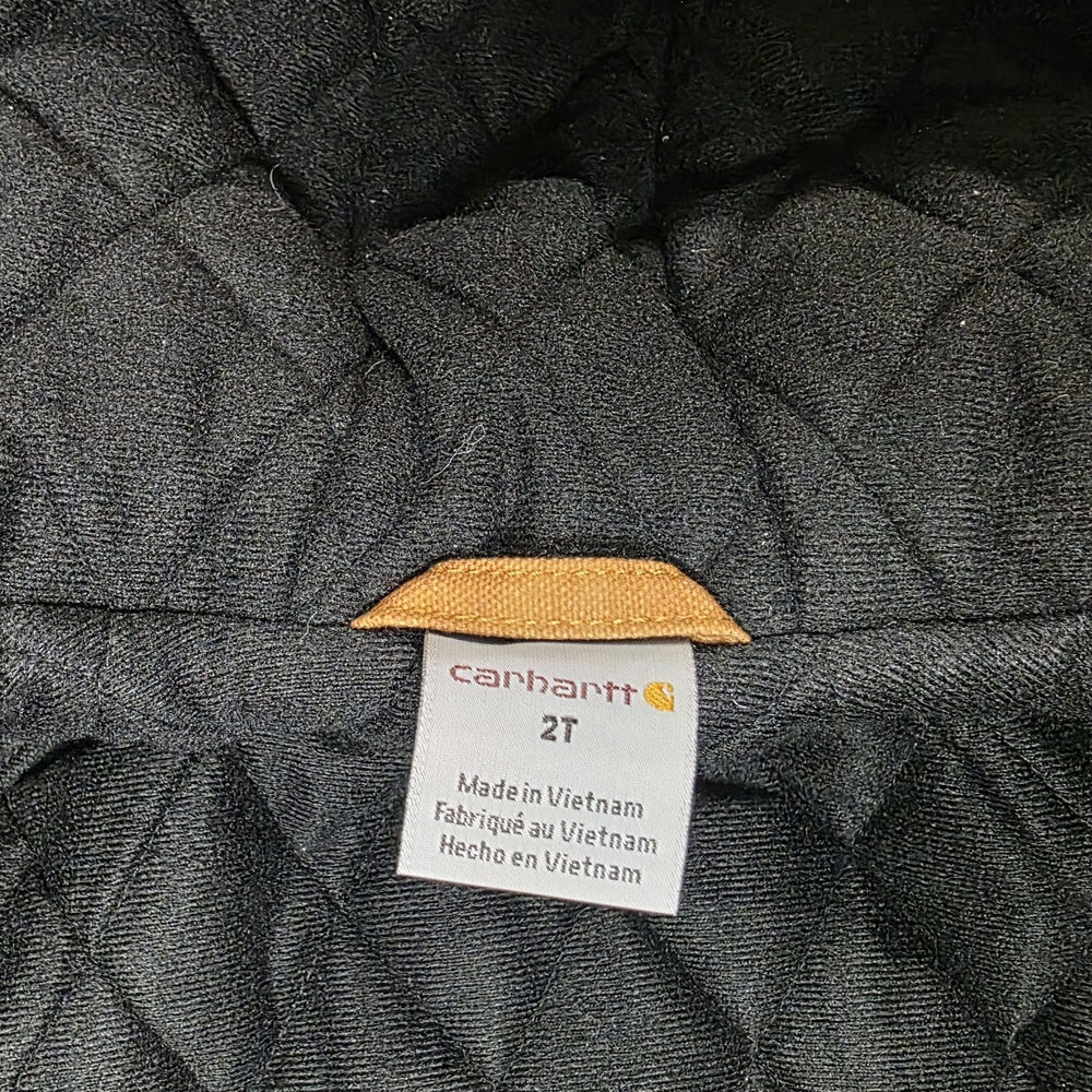 Carhartt Kids Tan Hooded Jacket - Picture 5 of 7